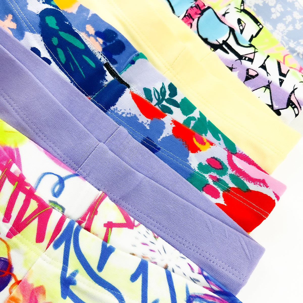 Pack of 3 Toddlers and Young Girls Cotton Cycle Shorts