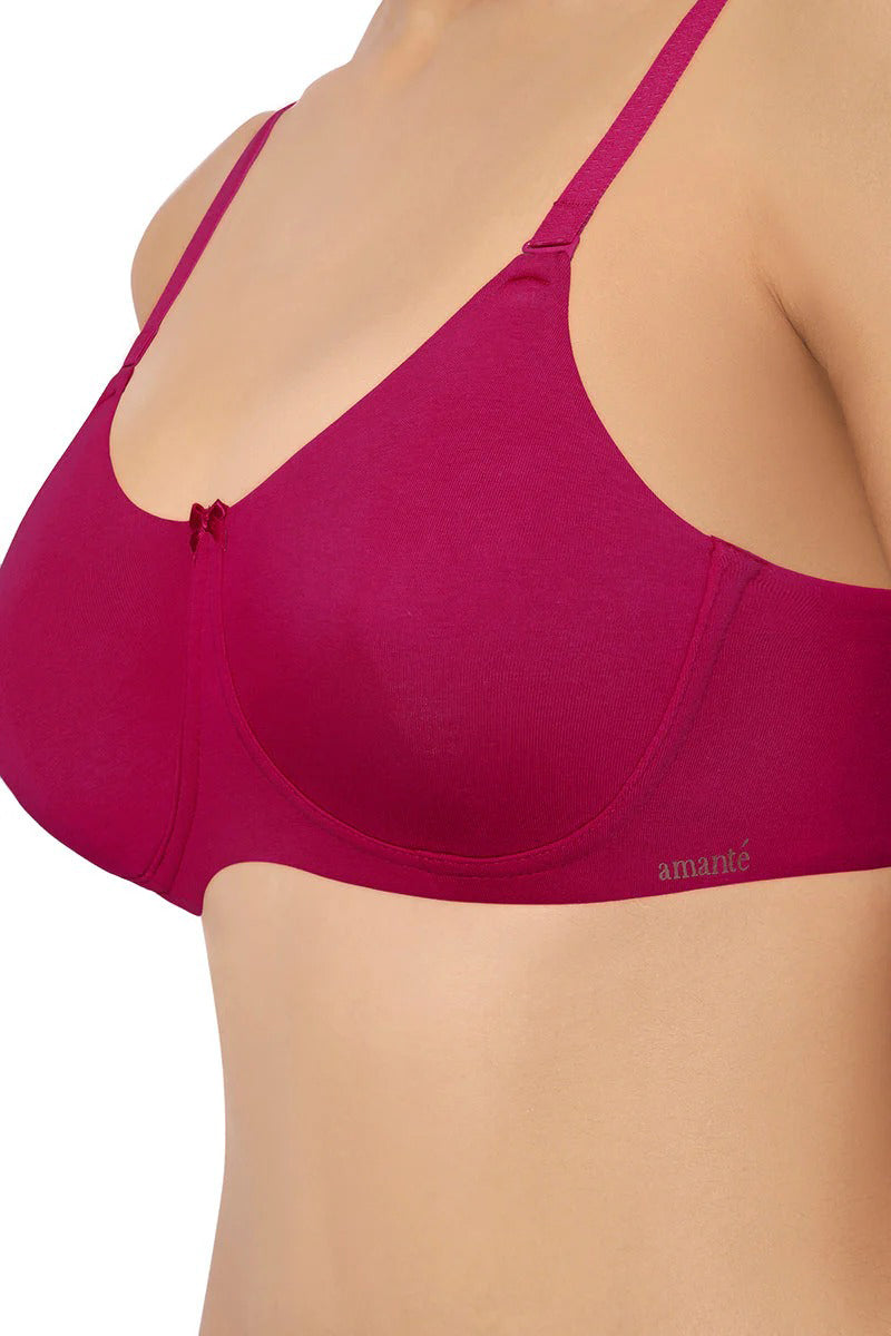 Womens Cotton Non-Padded Non-Wired Full Coverage Bra