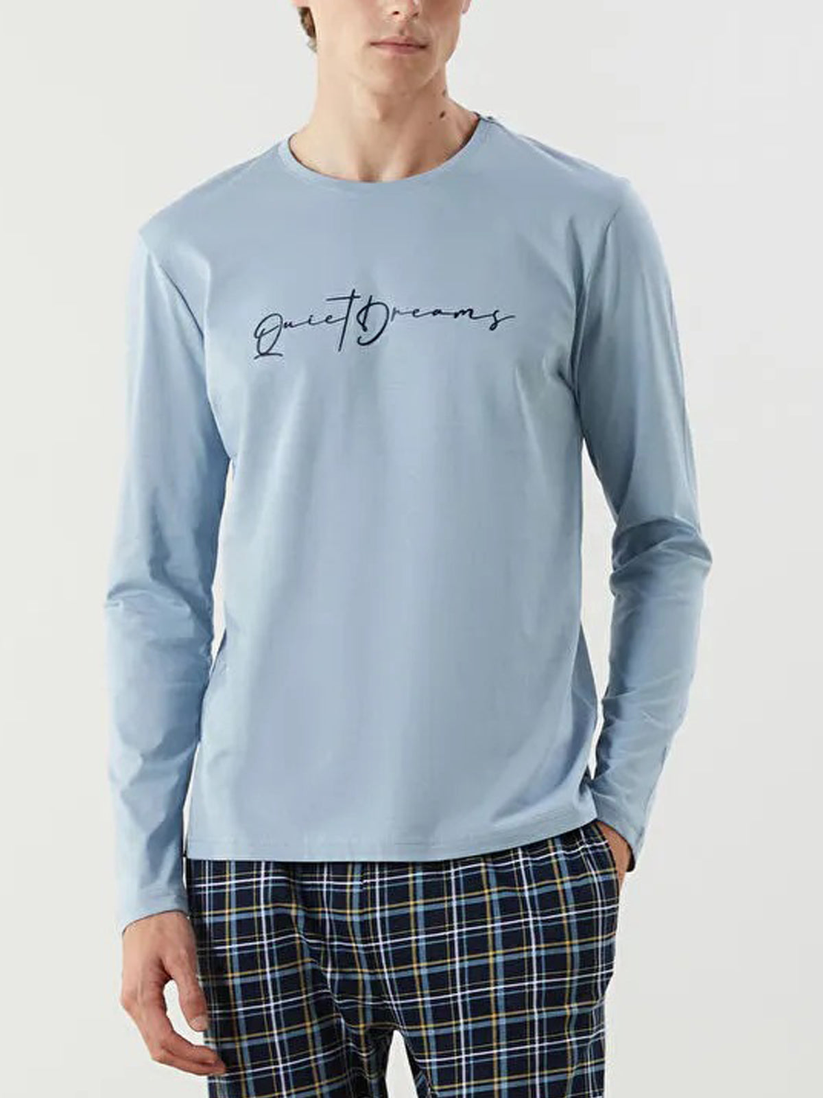 Mens Full Sleeve Crew Neck Jersey Cotton T-Shirt