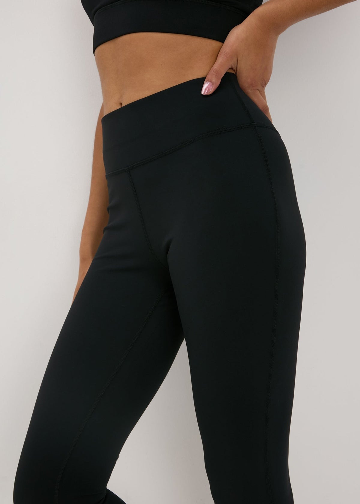 Women's High Waist Stretch Activewear Capri Leggings
