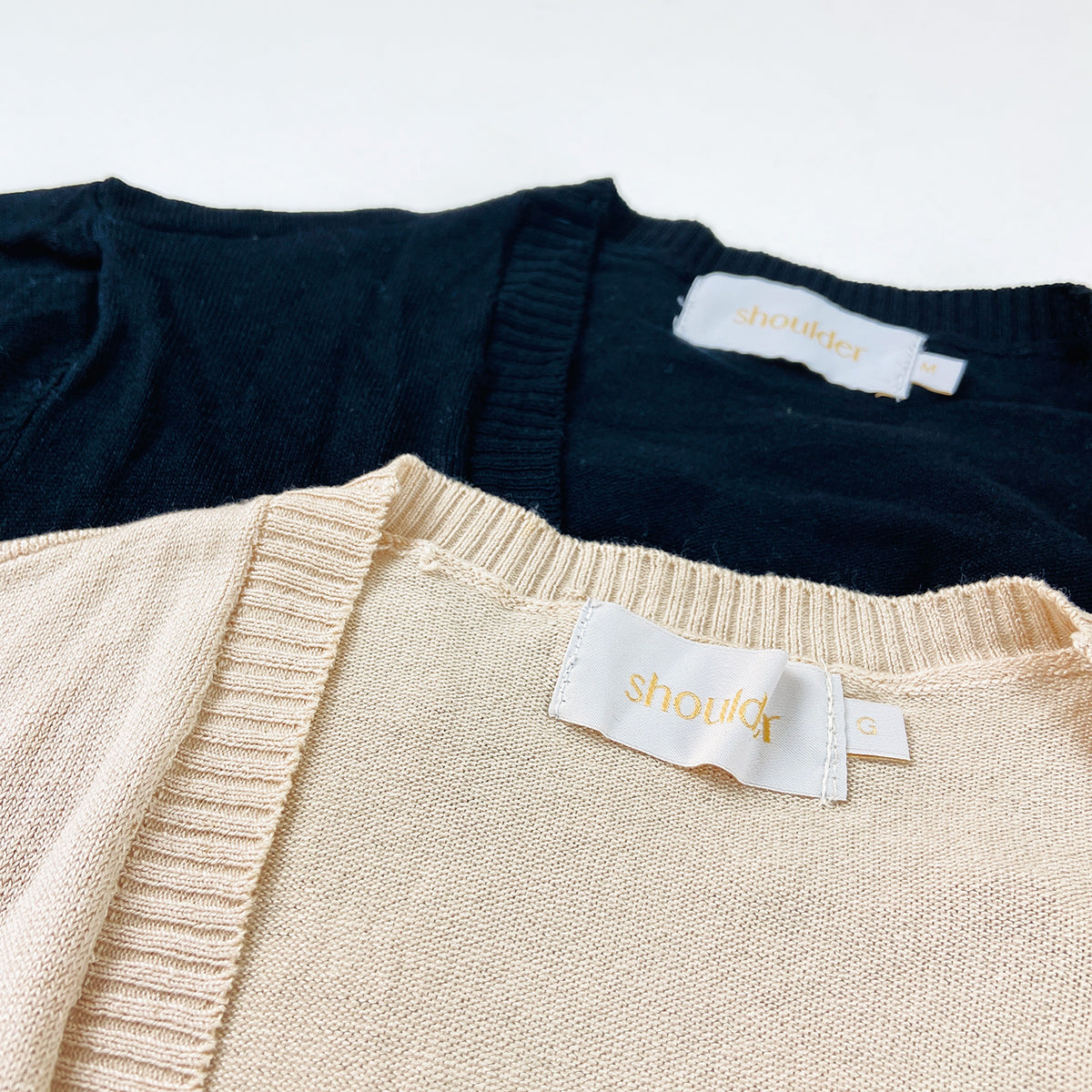 Womens Classic Open-Front Ribbed Hem Knit Cardigan