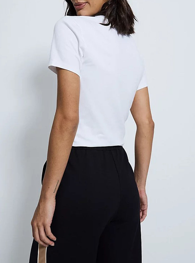 Womens Crew Neck Short Sleeve Soft Cotton Jersey T-Shirt