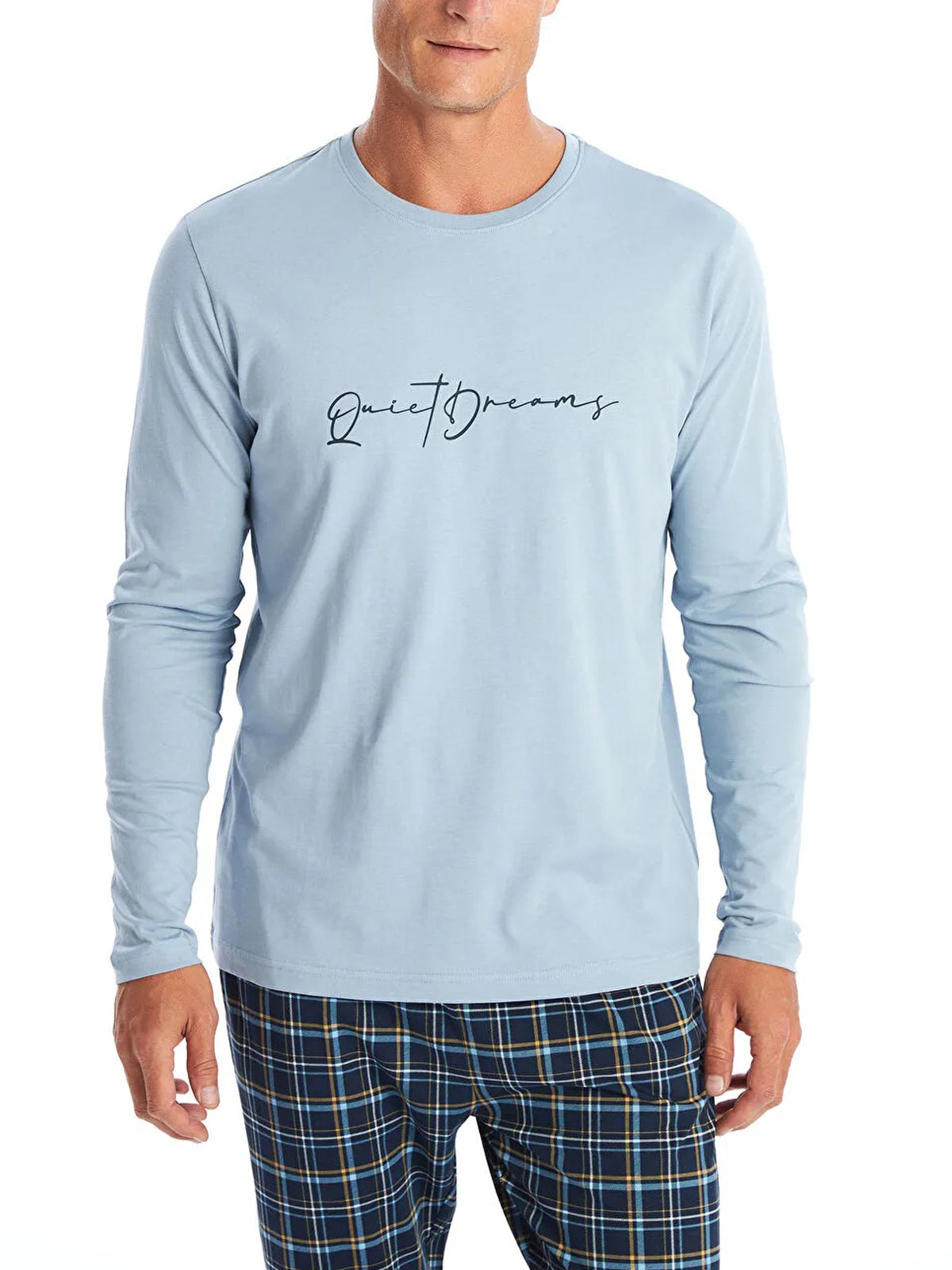 Mens Full Sleeve Crew Neck Jersey Cotton T-Shirt