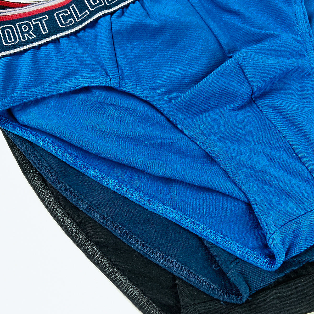 Pack of 3 Mens Premium Soft Stretch Cotton Briefs