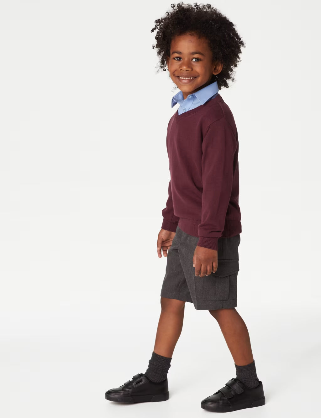 Kids Cotton School Jumper Sweater (4-14 Yrs)
