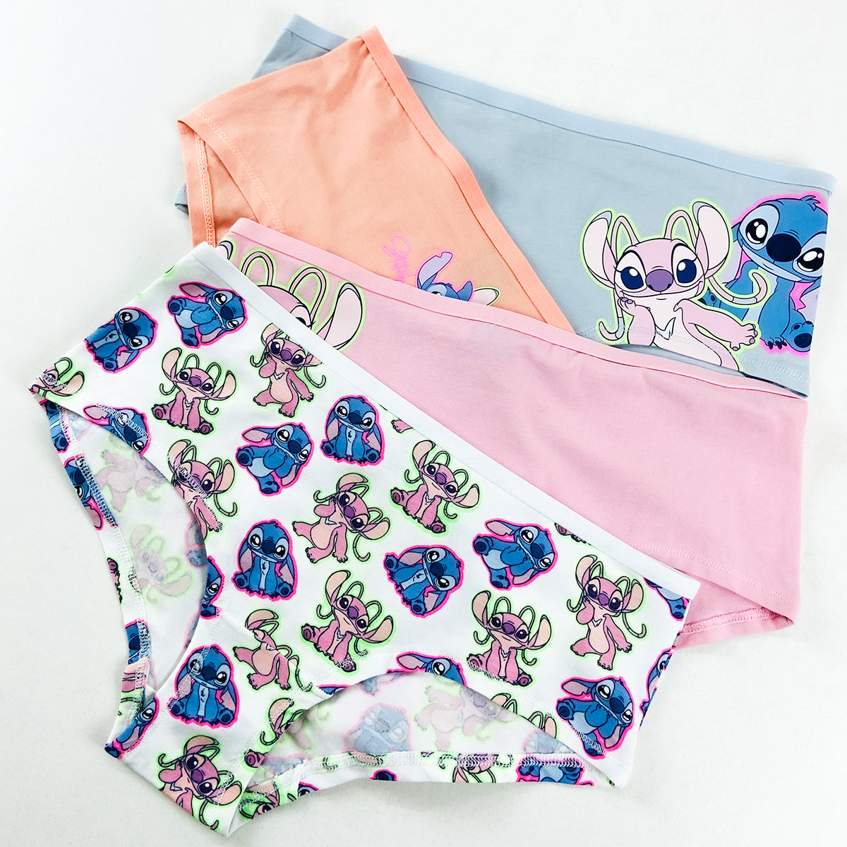 Pack of 3 Girls Cotton Printed Brief Panty Underwear