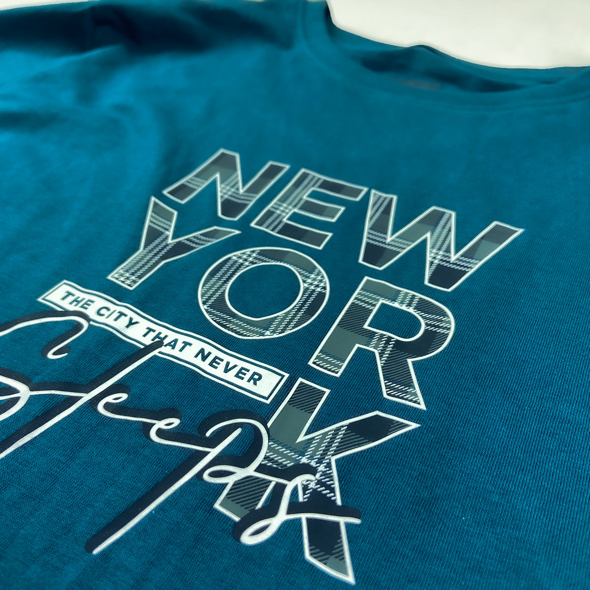 Mens Full Sleeve Crew Neck Jersey Cotton T-Shirt