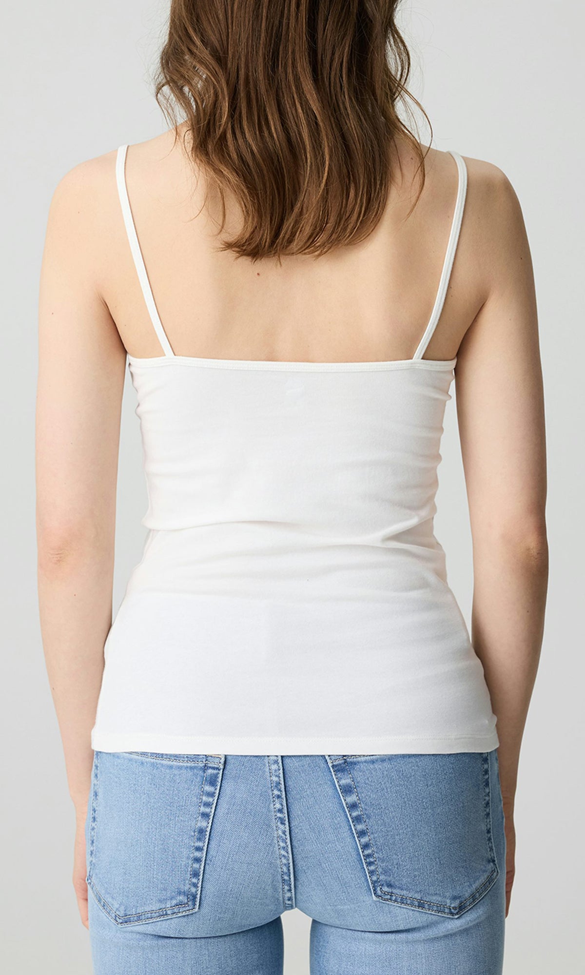 Ladies Basic Camisole V-Neck Cotton Tank Top