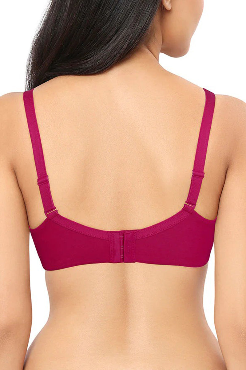 Womens Cotton Non-Padded Non-Wired Full Coverage Bra