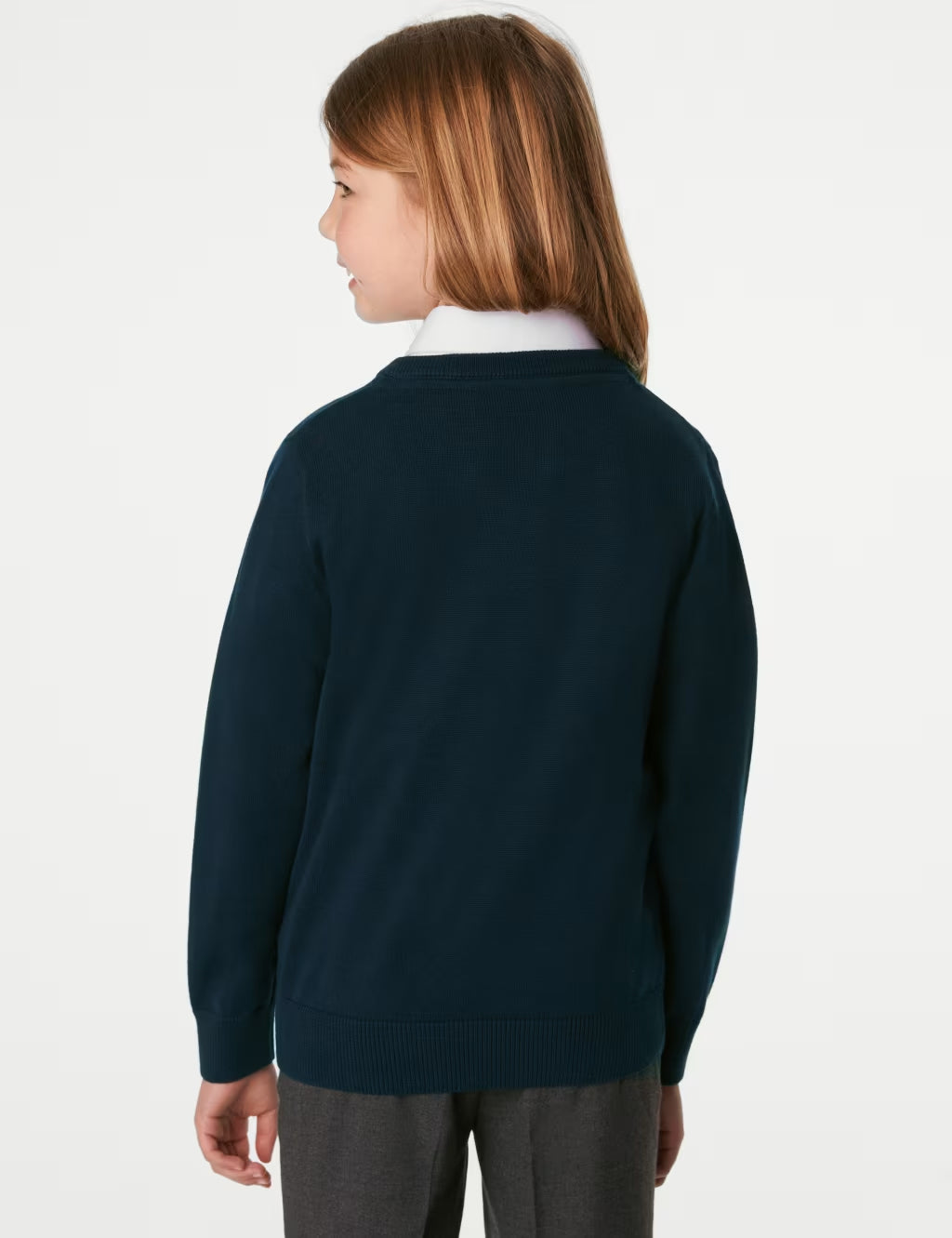 Kids Cotton School Jumper Sweater (4-14 Yrs)