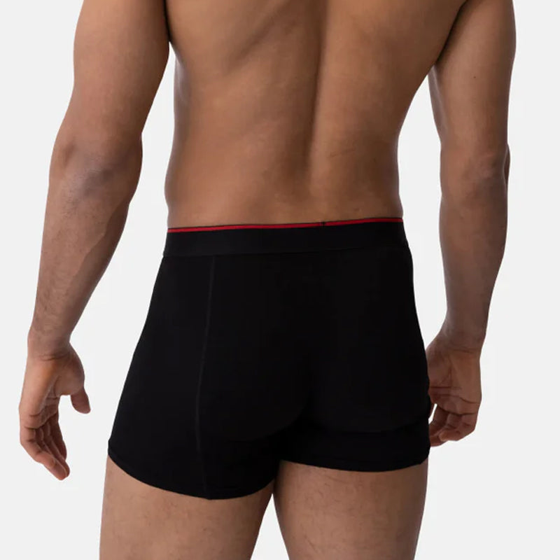 Pack of 3 Mens Bamboo Trunks Soft Breathable Comfort Boxer Underwear