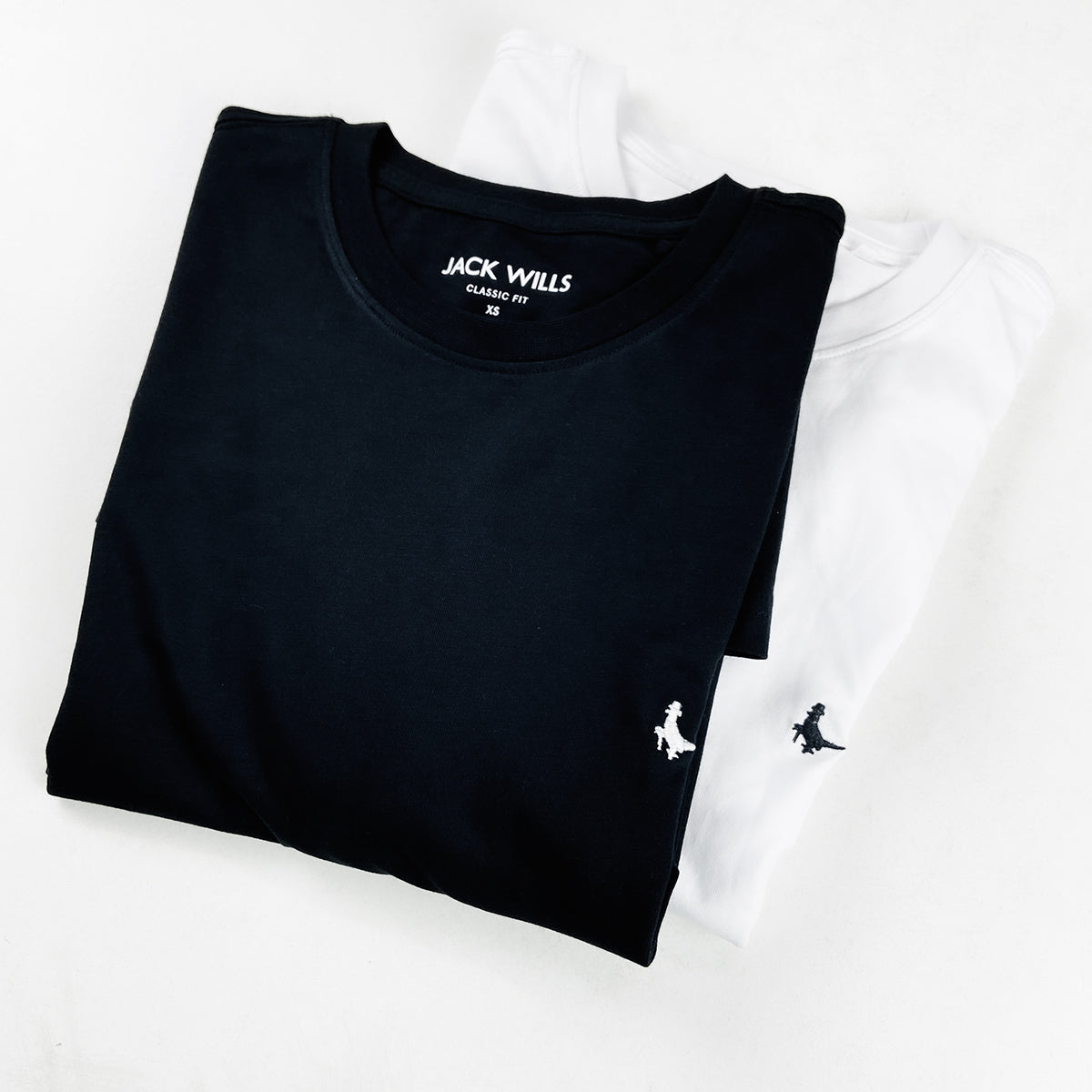 Mens Long Sleeve Cotton Crew Neck T-Shirt