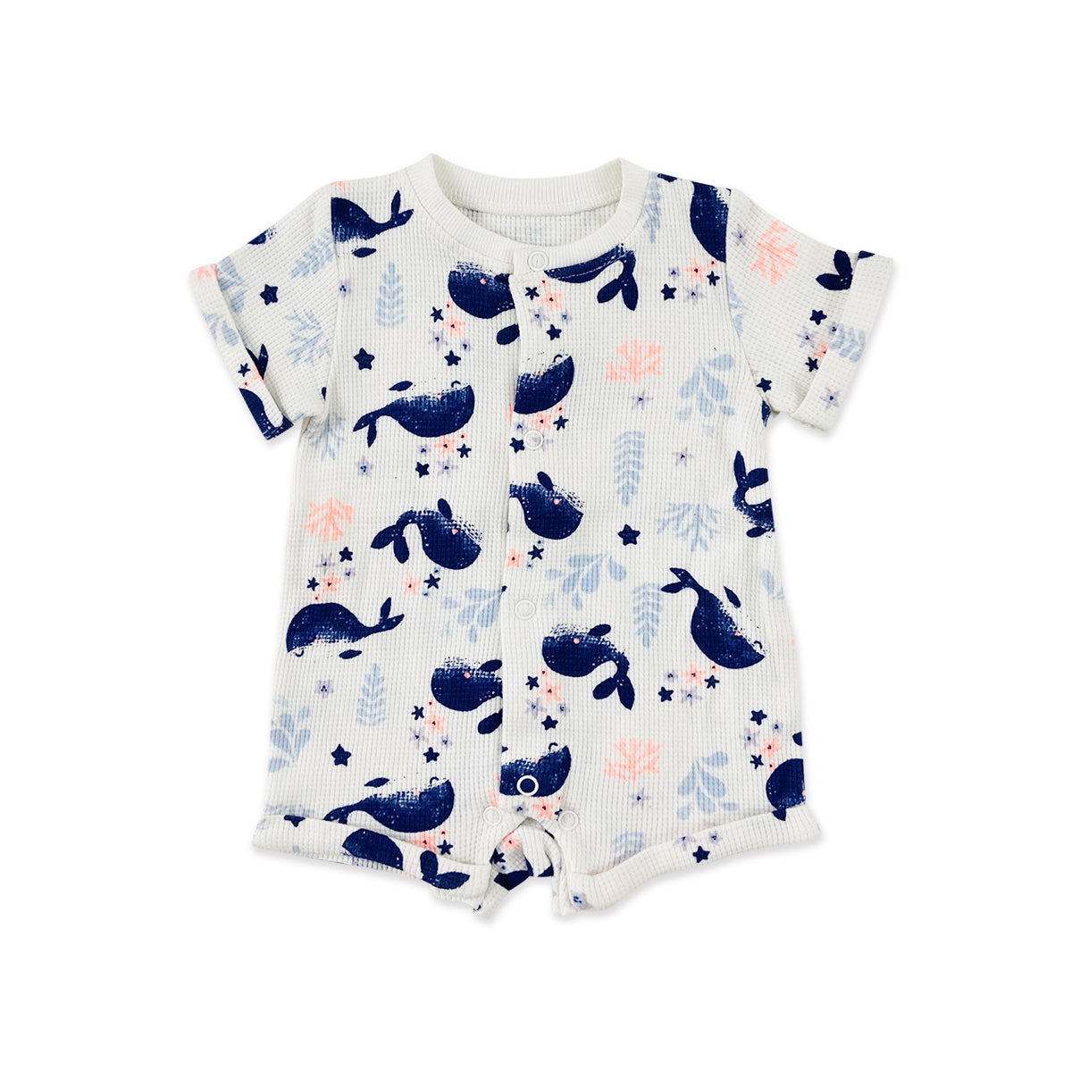 Infant and Toddler Baby Short Sleeve Cotton Bodysuit