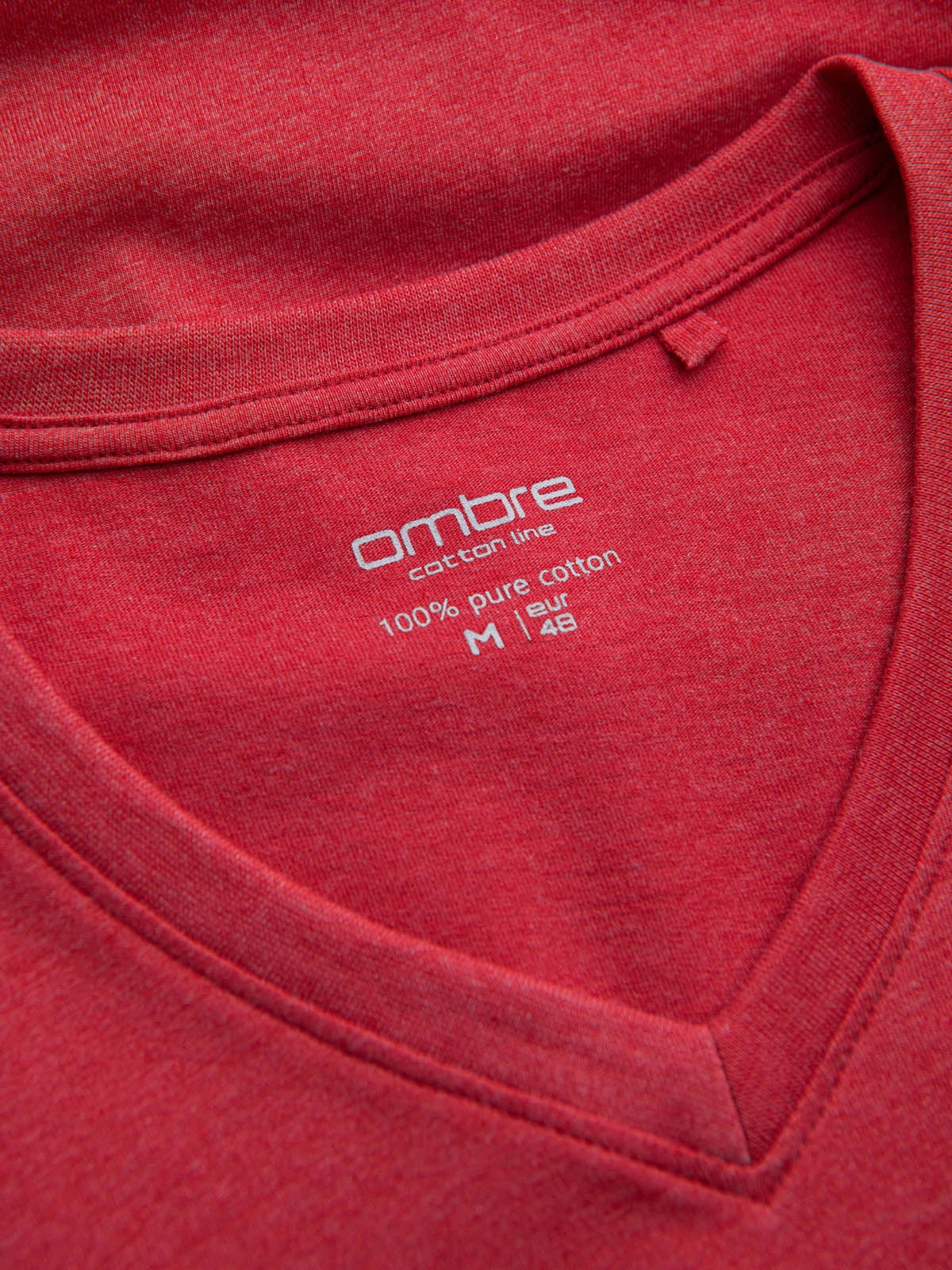 Men's Short Sleeve V-Neck Cotton T-Shirt