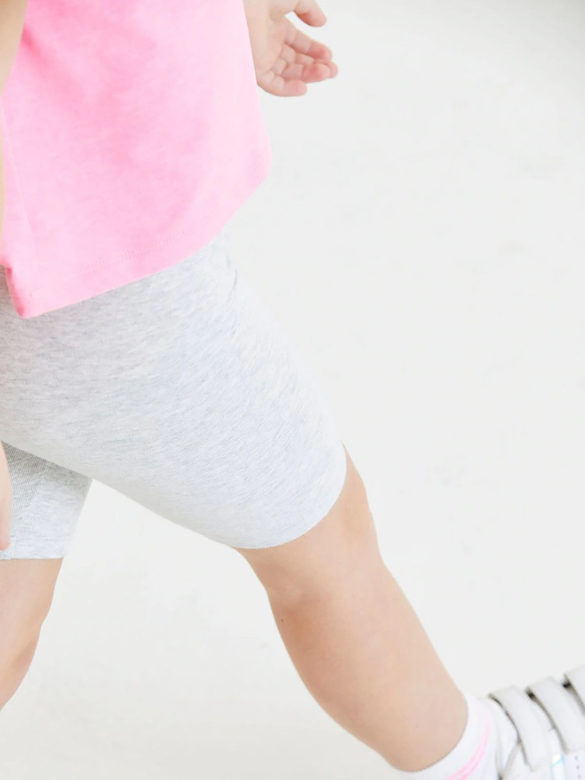 Toddlers and Young Girls Cotton‑Rich Soft & Stretchy Long Cycle Shorts