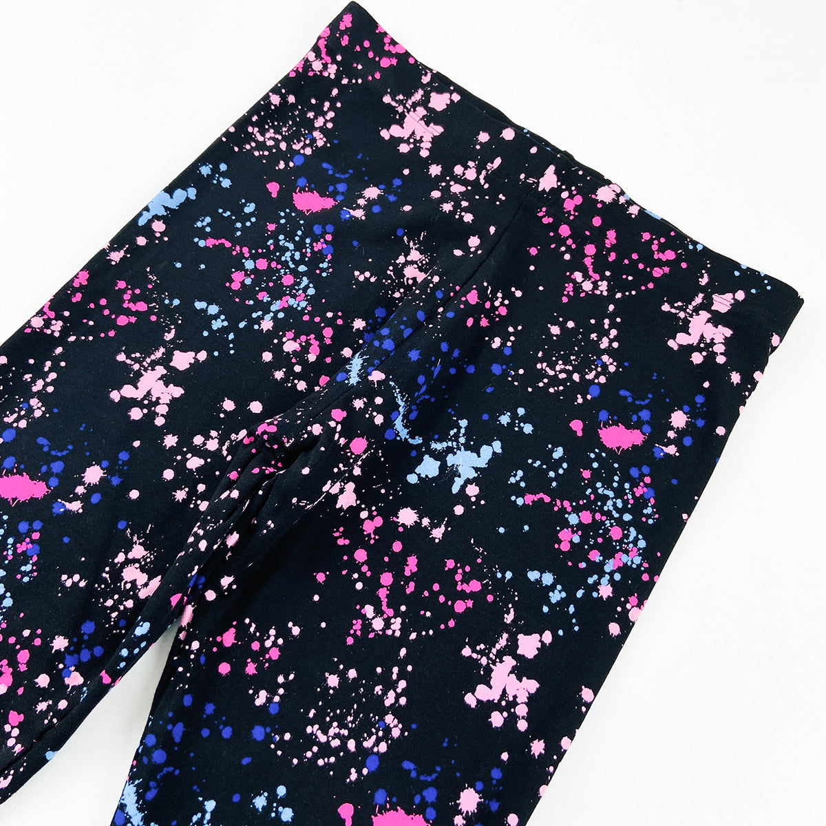 Girls Premium Cotton Jersey Printed Leggings