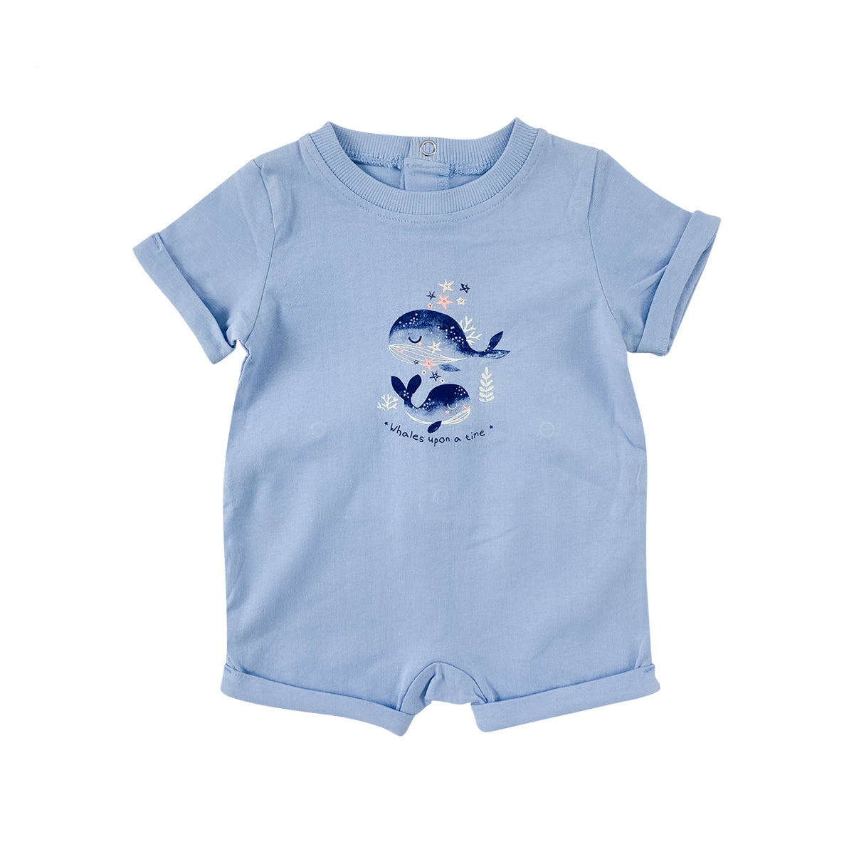 Infant and Toddler Baby Short Sleeve Cotton Bodysuit