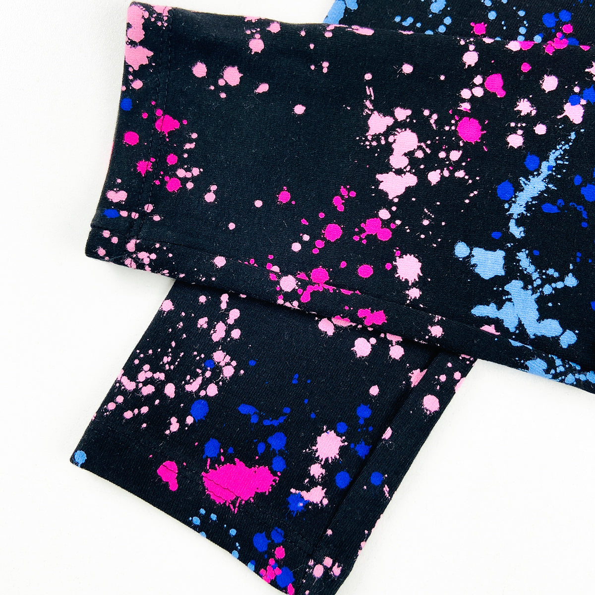 Girls Premium Cotton Jersey Printed Leggings