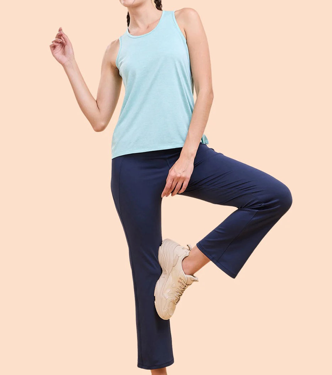 Womens High Waist Bootcut Yoga Pants with Pockets