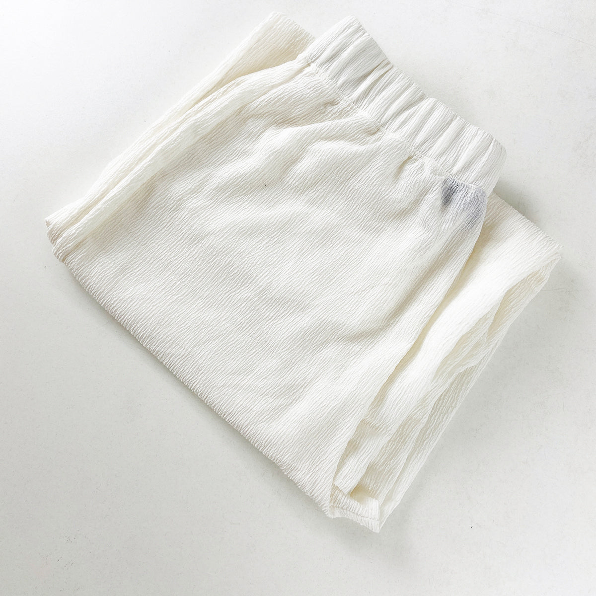 Womens Lightweight Crinkle Culotte 3/4 Pajama