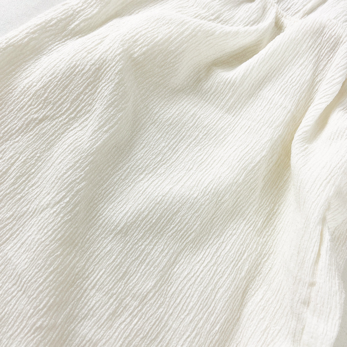 Womens Lightweight Crinkle Culotte 3/4 Pajama