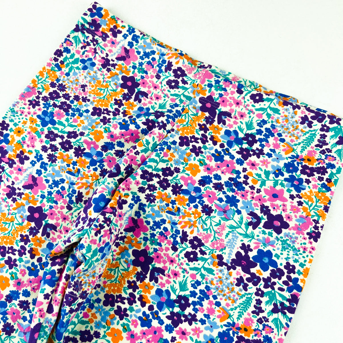 Girls Premium Cotton Jersey Printed Leggings