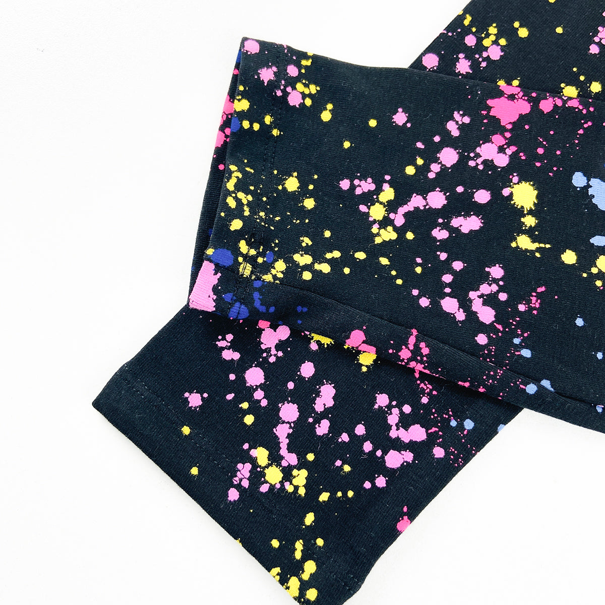 Girls Premium Cotton Jersey Printed Leggings