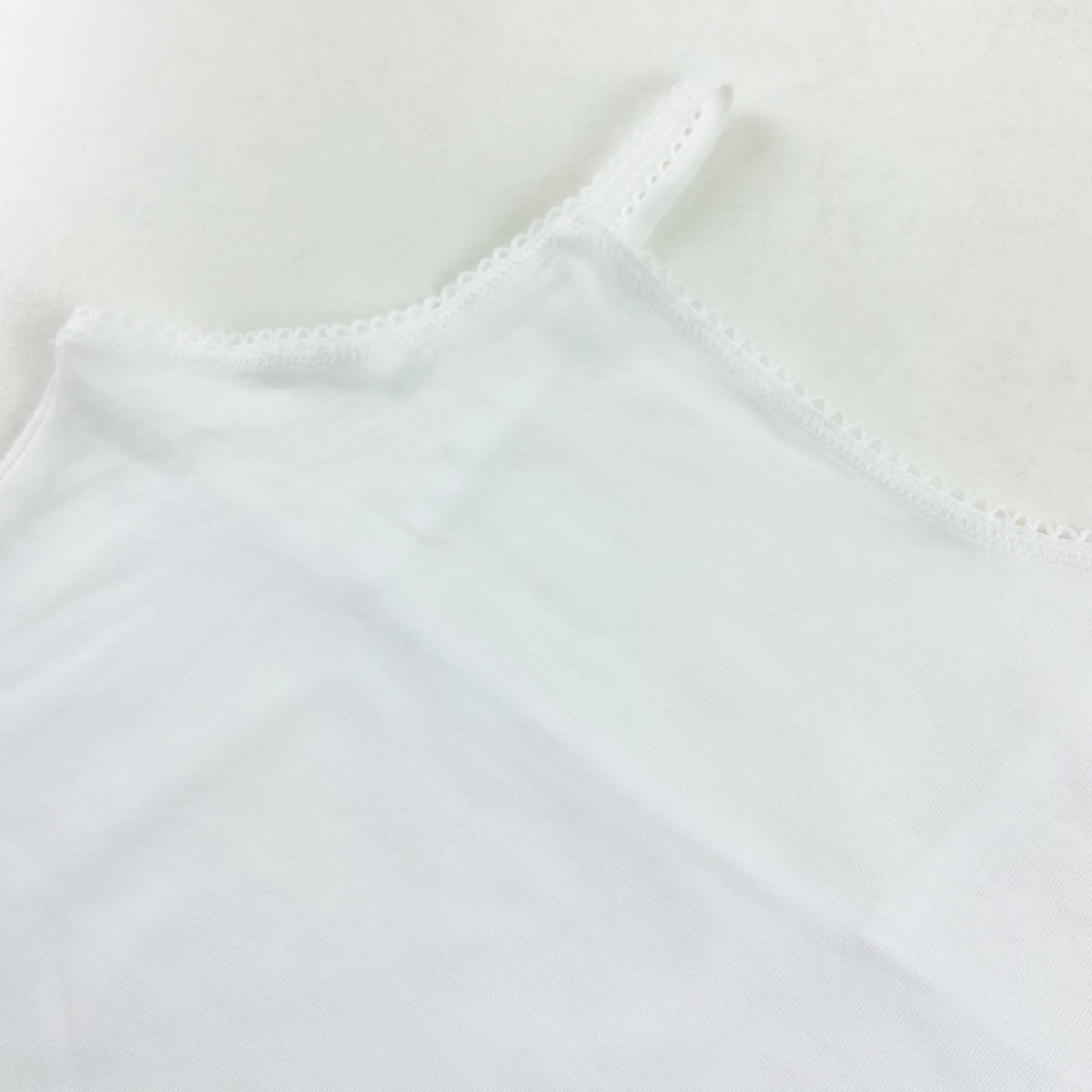 Pack of 3 Teen Girls White Tank Tops