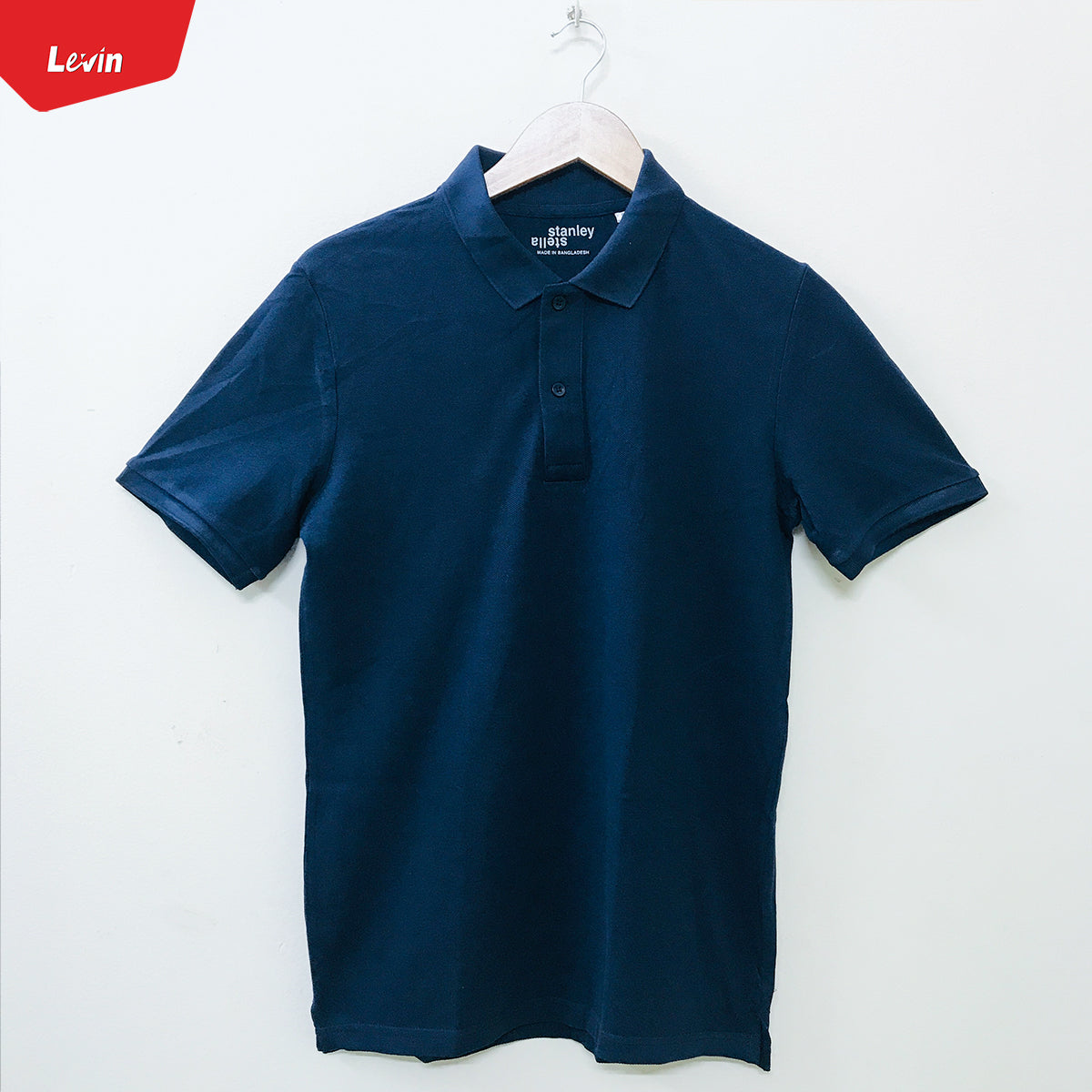 Men's Half Sleeve Solid Organic Cotton Polo T-Shirt