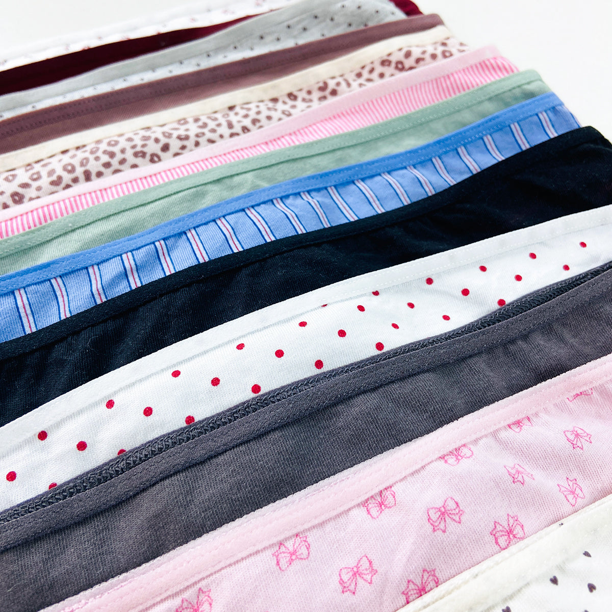 Pack of 5 Ladies Half Back Coverage Cotton Brief Panty