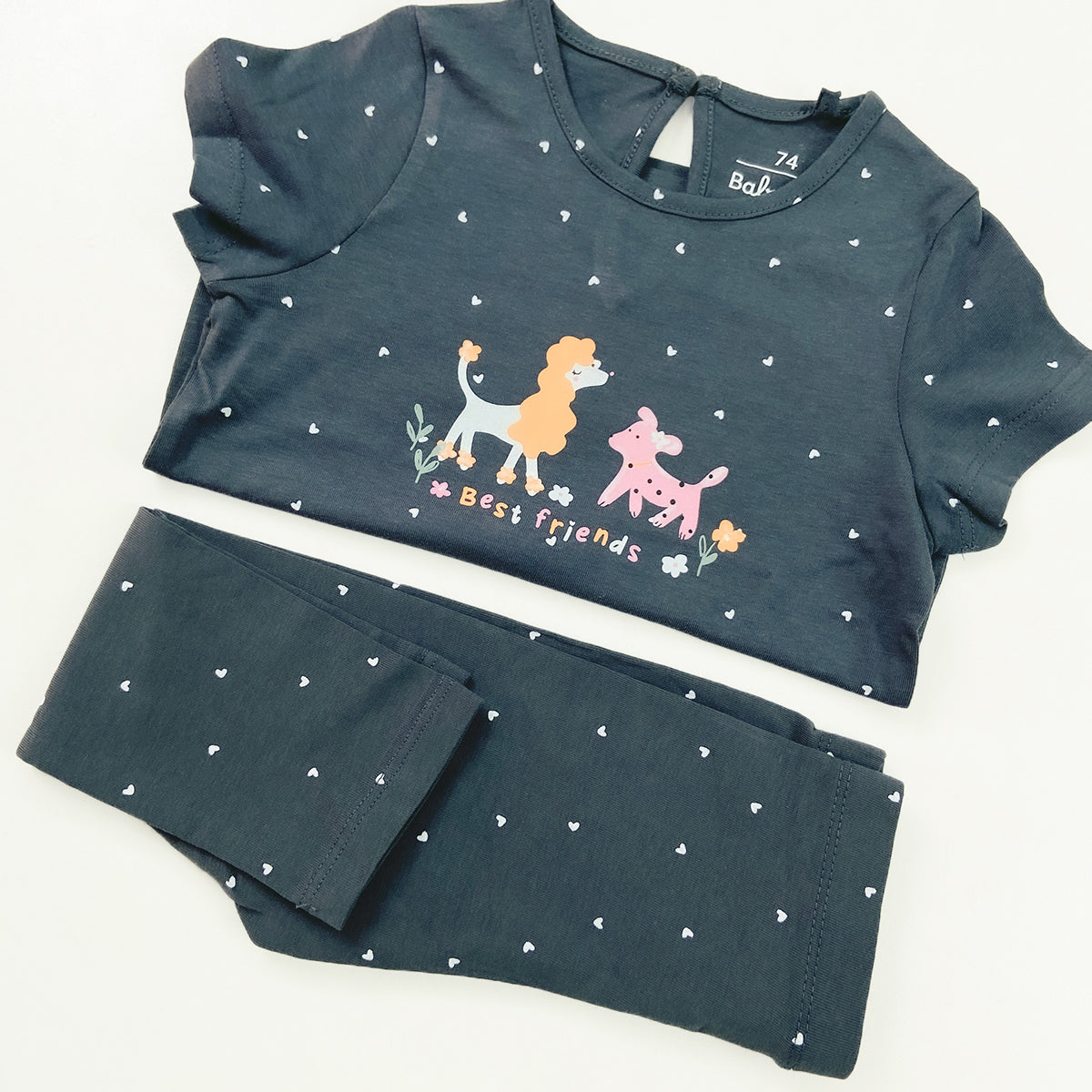 Kids Cotton Printed Co-Ord Pajama Set