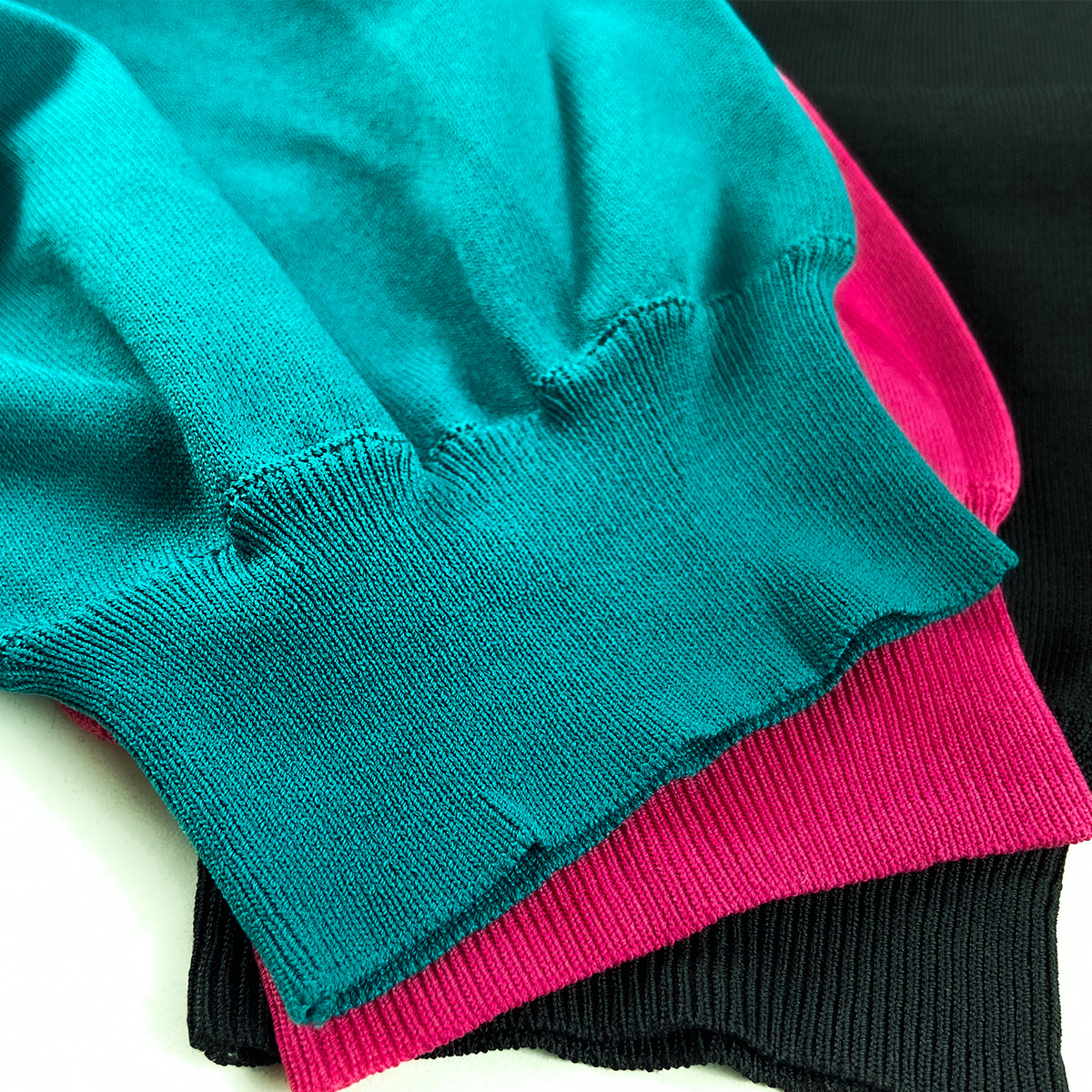 Womens Soft Knit Puff Short Sleeve Ribbed Pullover Top