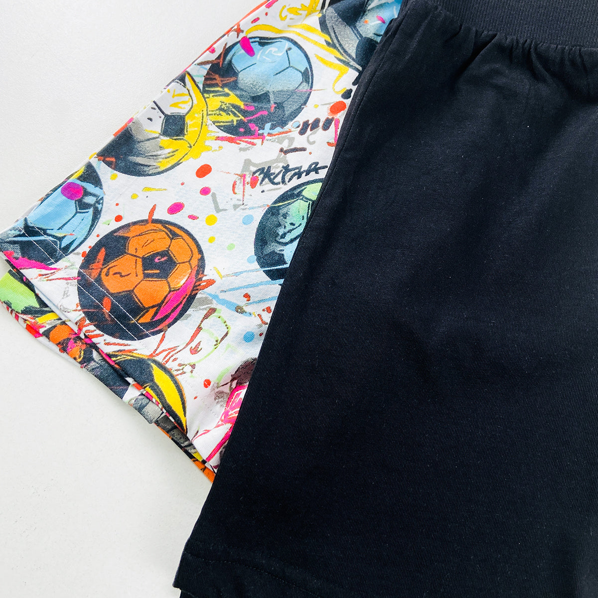 Boys Printed & Solid Cotton Jersey Shorts