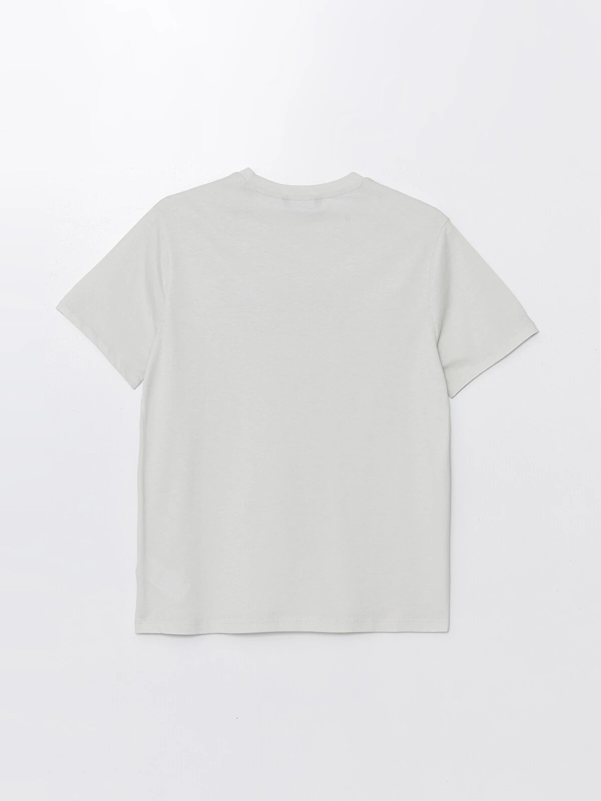 Mens Printed Crew Neck Cotton Jersey Casual T-Shirt