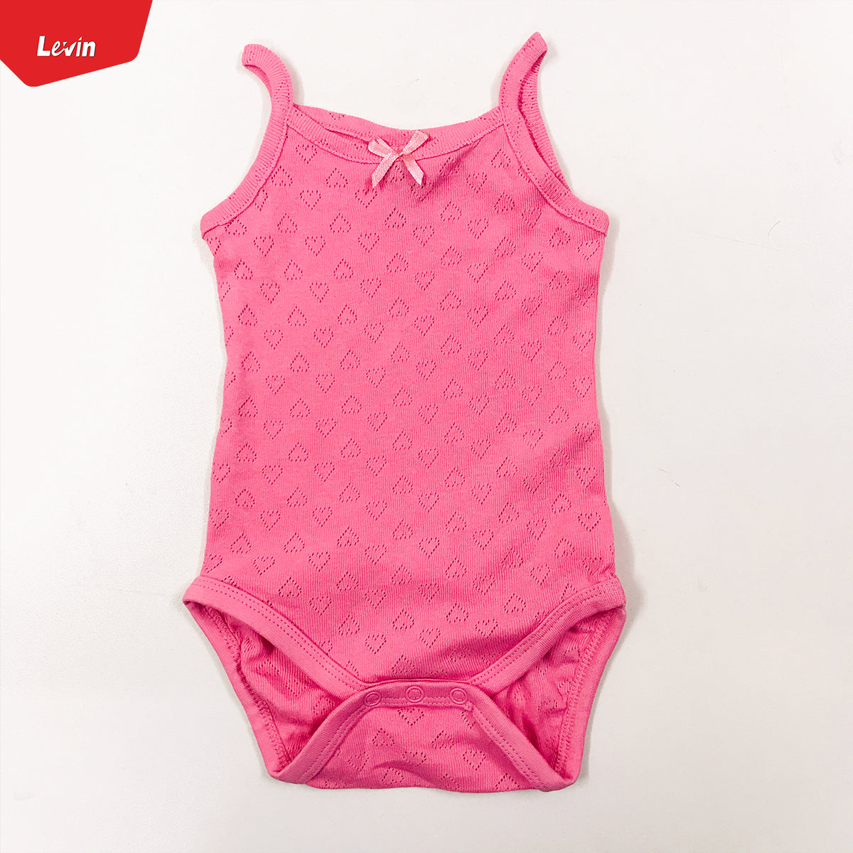 Girls Organic Cotton Sleeveless Camisole Rompers.