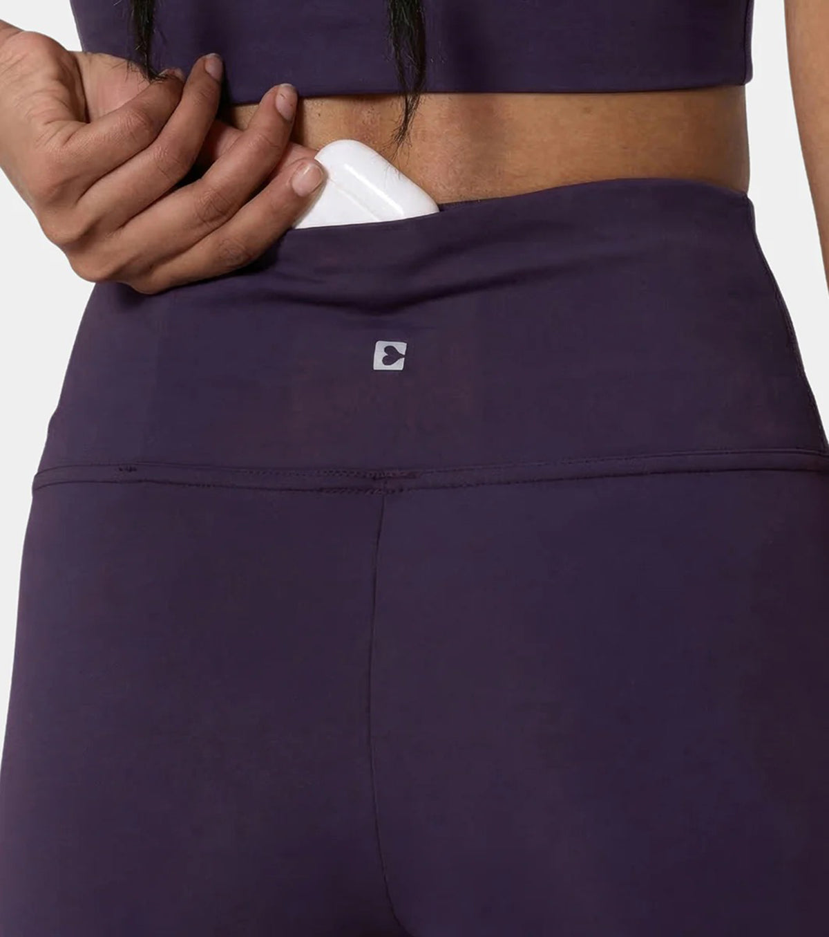 Womens High Rise Dry Fit Flare Yoga Leggings With Pockets
