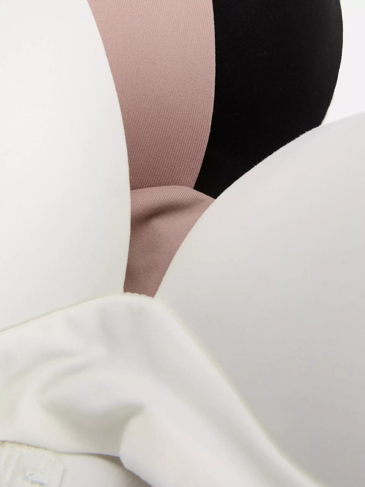 Womens Solid Color Padded Non-Wire Soft Cups & Adjustable Straps Bra