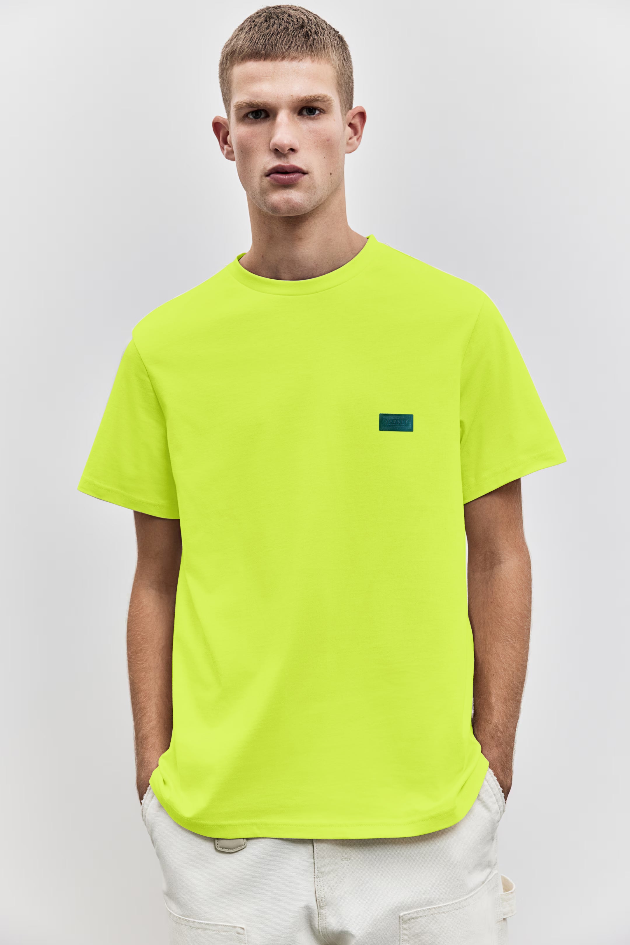 Mens Crew Neck Basic Cotton T-Shirt