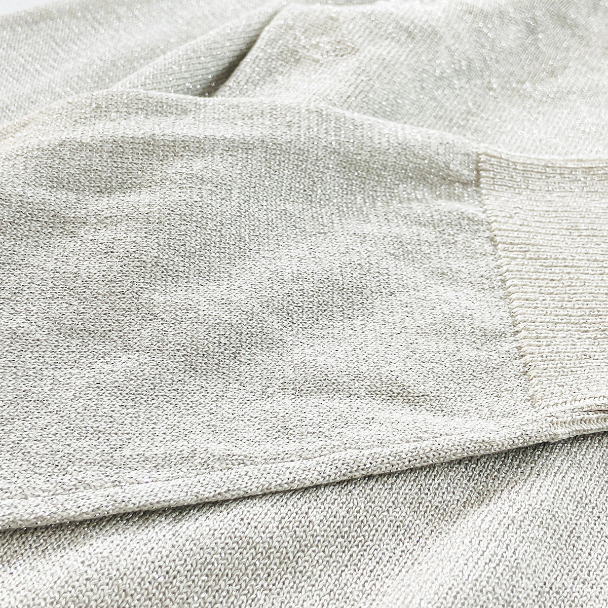 Womens Soft Thread Knit Sparkle Cardigan