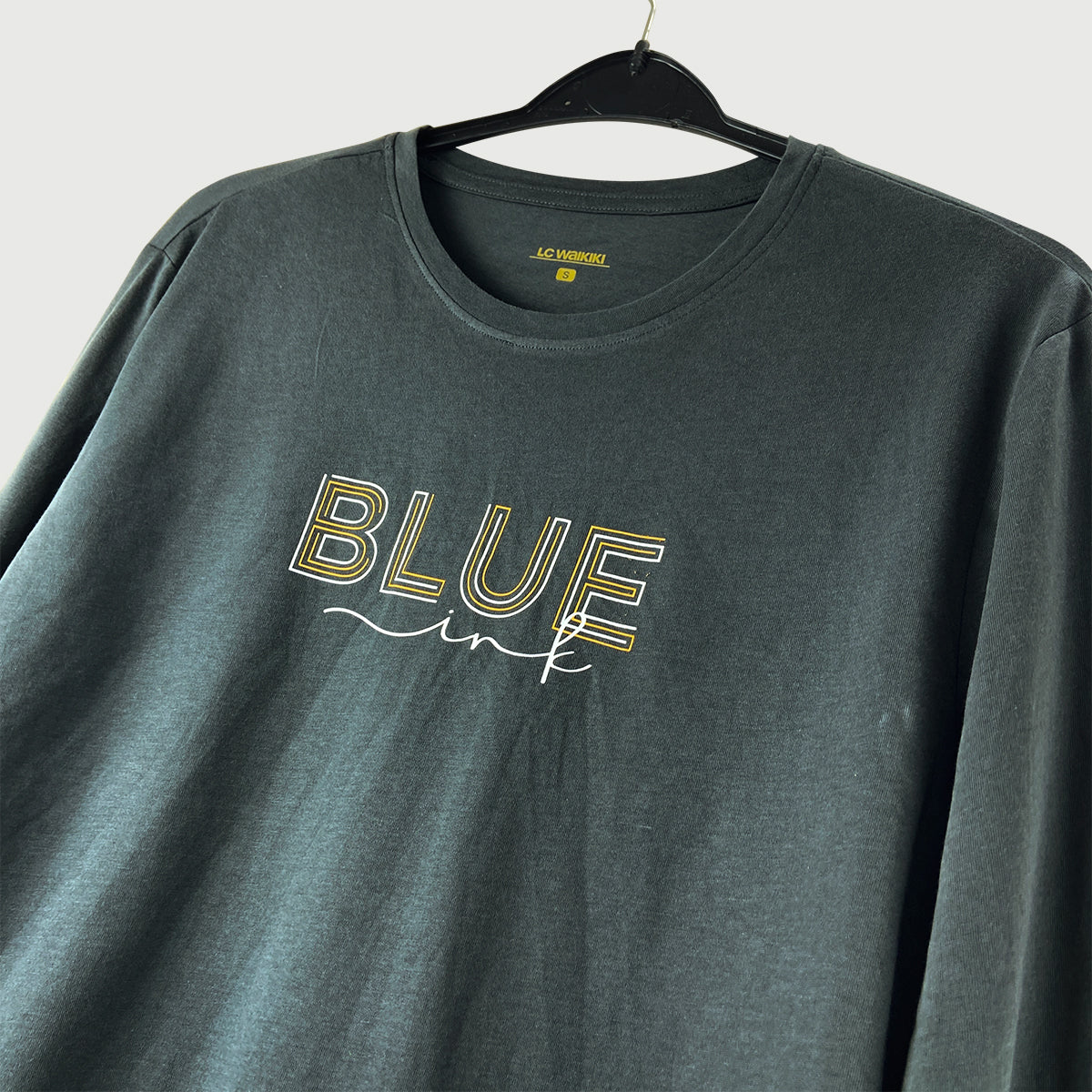Mens Full Sleeve Crew Neck Jersey Cotton T-Shirt