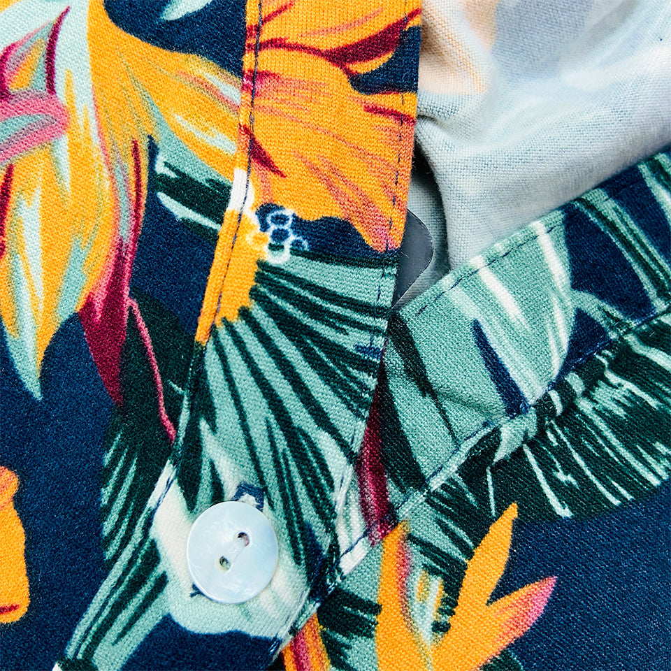 Ladies ¾ Sleeve Soft Floral Casual Top