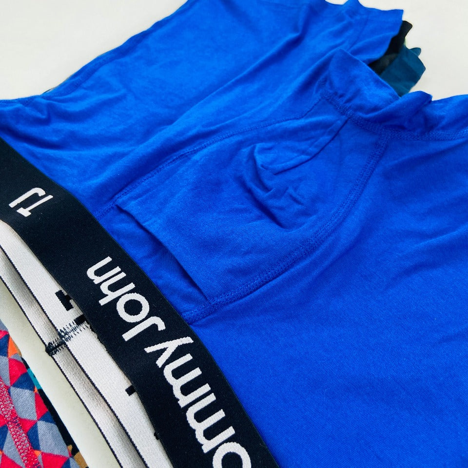 Mens Premium Mid Length Cotton Stretch Boxer