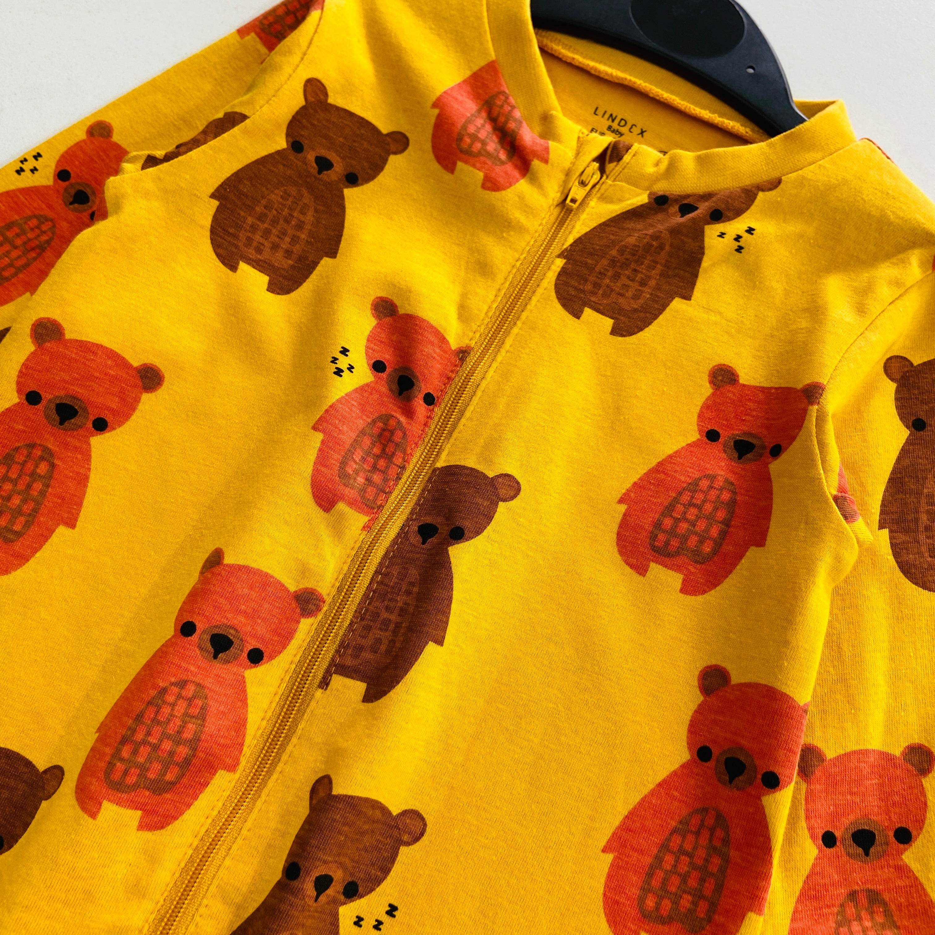 Baby Organic Cotton Printed Sleepsuit Full Body Romper