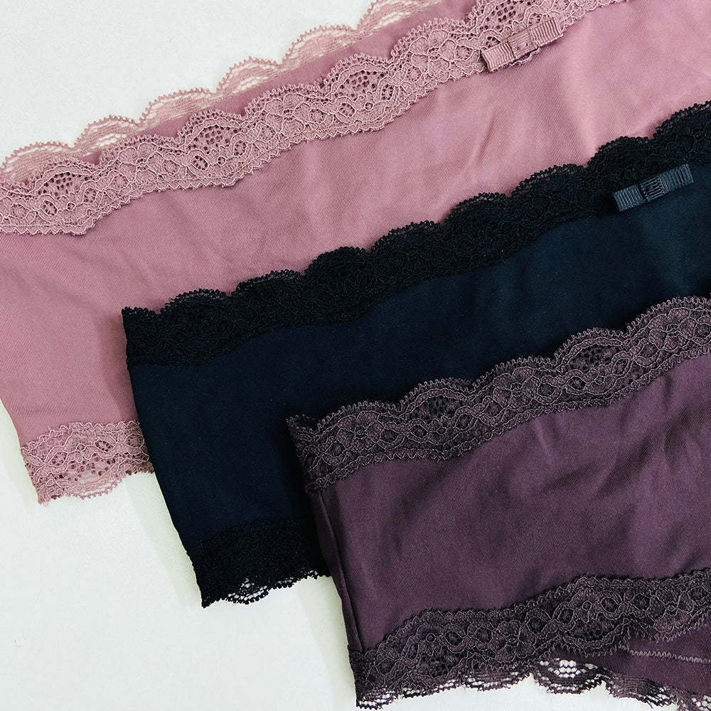 Pack of 5 Ladies Mid Rise Microfiber Hipster Cotton Briefs Panty