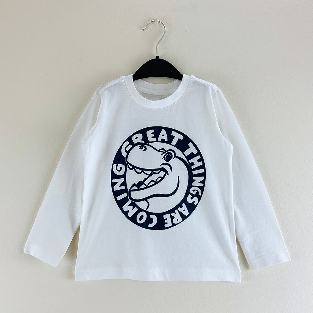 Kids Round Neck Cotton Full Sleeve T-shirt