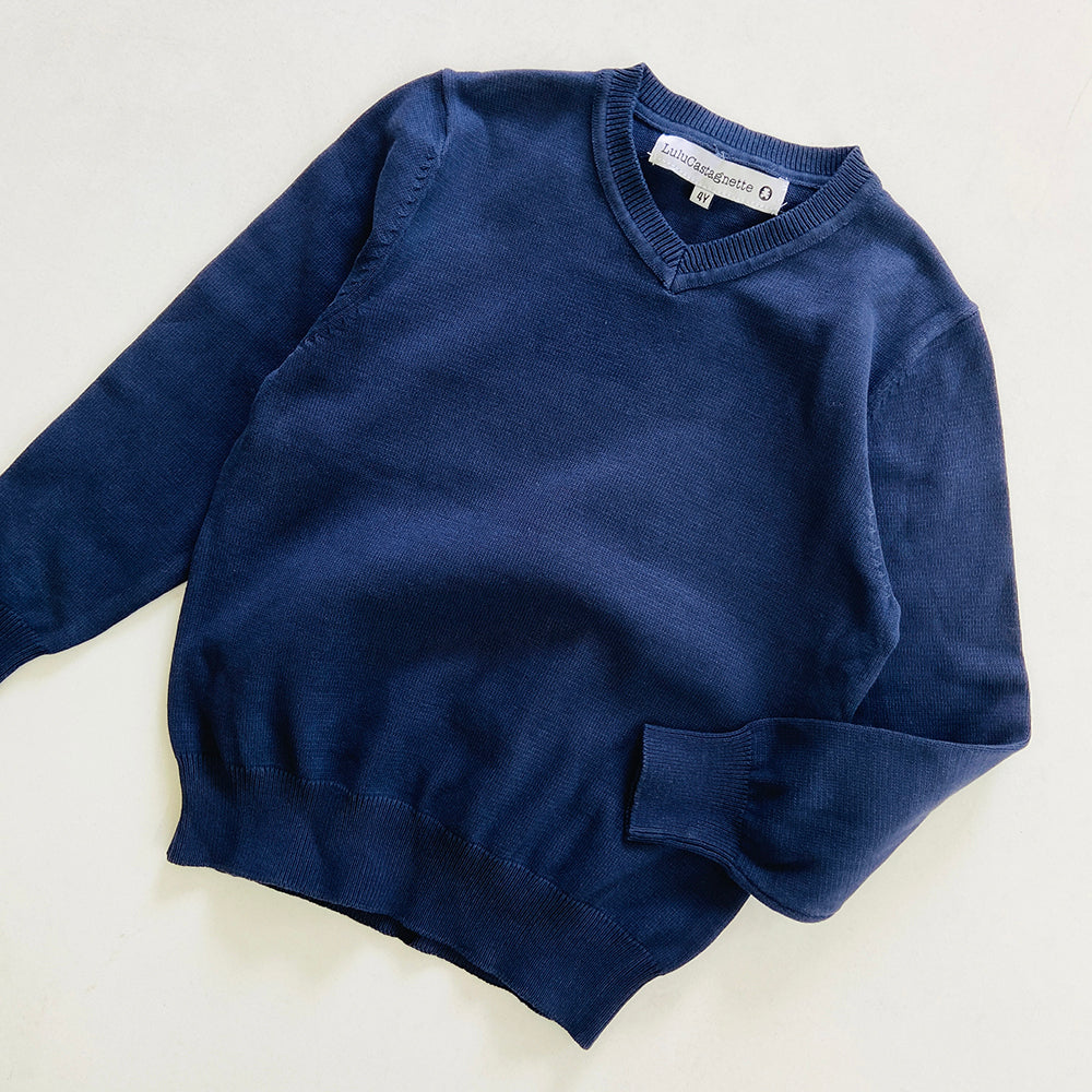 Kids Cotton School Jumper Sweater (4-14 Yrs)