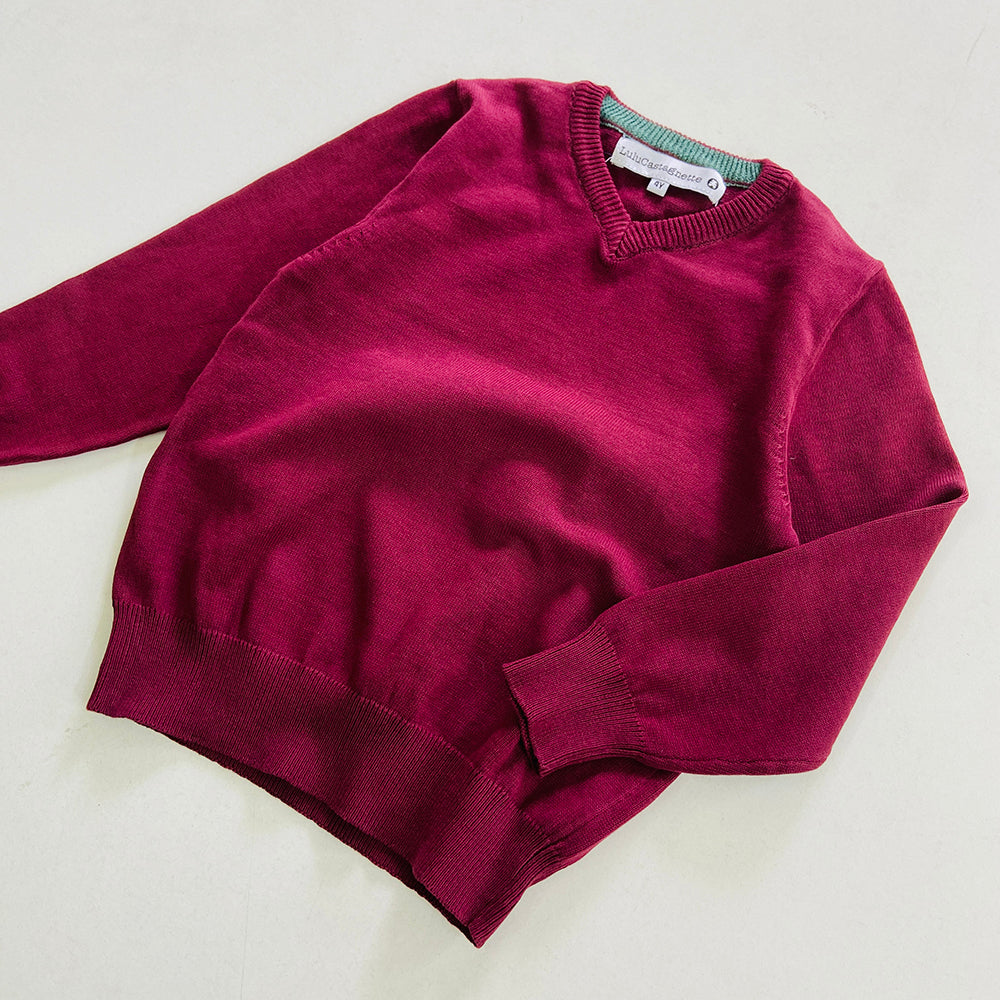 Kids Cotton School Jumper Sweater (4-14 Yrs)