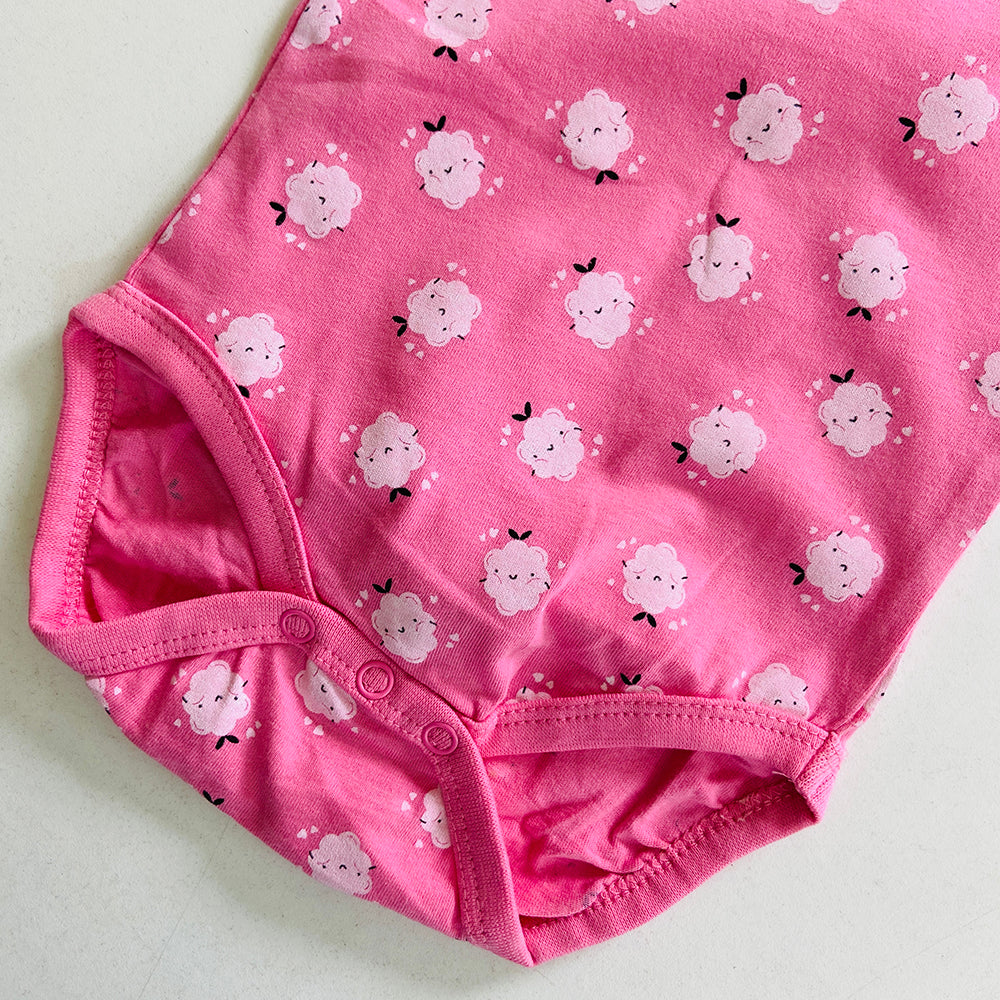 Baby Half Sleeve Organic Cotton Printed Romper