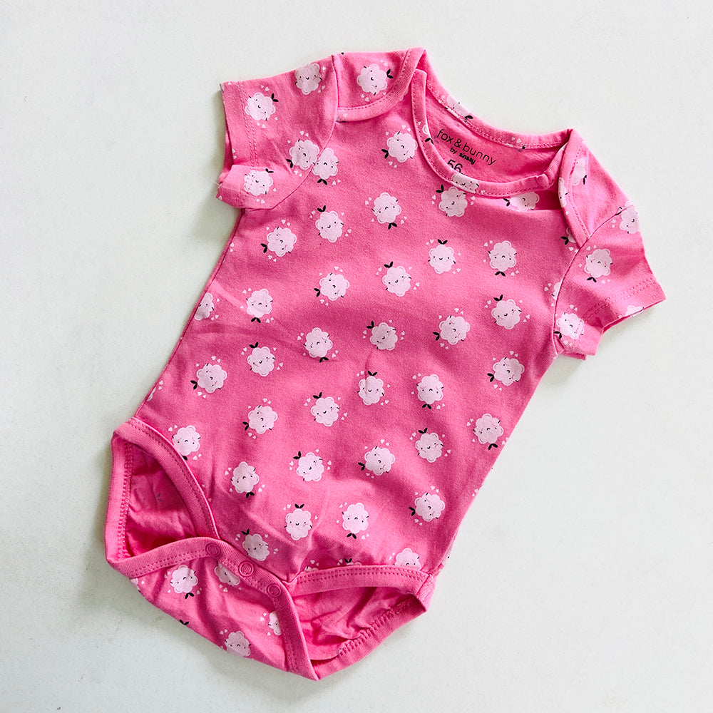 Baby Half Sleeve Organic Cotton Printed Romper