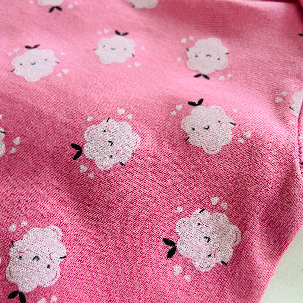 Baby Half Sleeve Organic Cotton Printed Romper